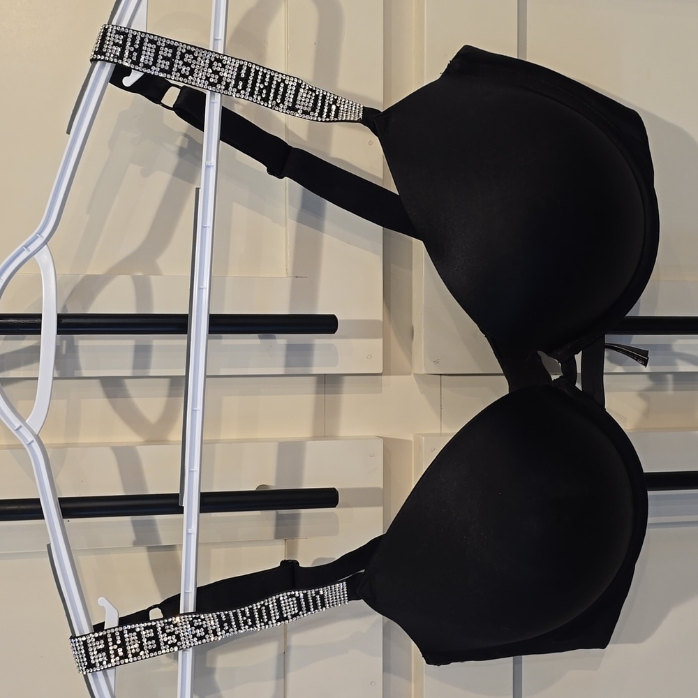 Victoria's Secret Underwire Very Sexy Push-Up Bra with Embellished Straps - Picture 6 of 11